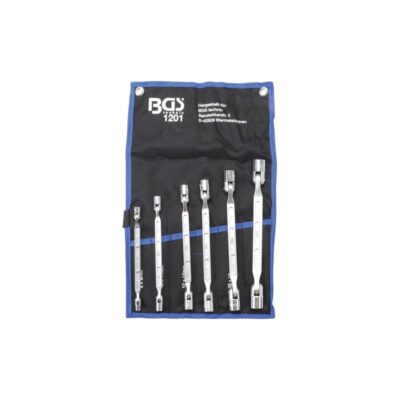 BGS 1201 set dvostranih okastih zglobnih ključeva 8–19 mm, 6 dijelova