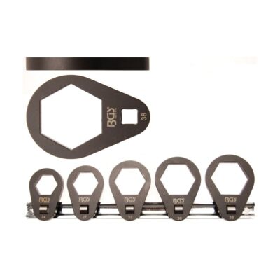 BGS 8677 set ključeva za kućišta uljnih filtera 3/8", 24–38 mm, 5 dijelova