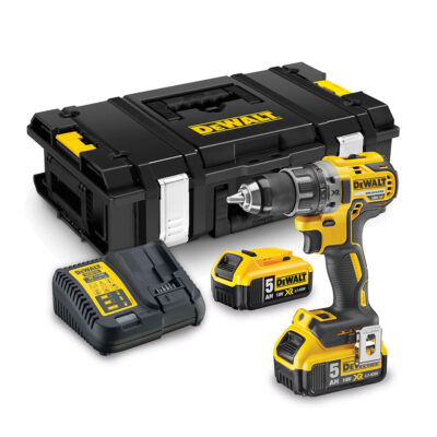 DeWALT DCD791P2 aku bušilica-odvijač 18V XR, 70 Nm, 2× 5,0 Ah