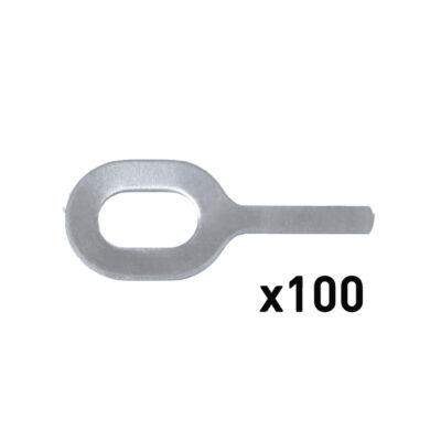 GYS 059474 ravni prstenovi za izvlačenje AlMgSi br. 6, 1,5 mm, 100 kom