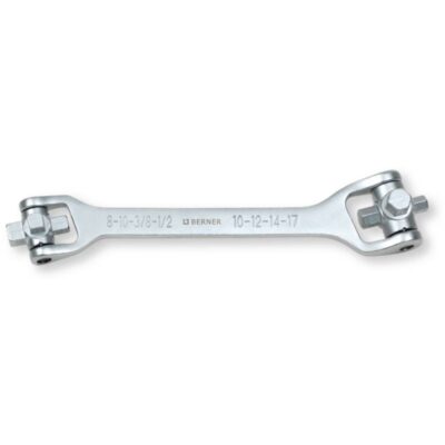 Berner 153197 ključ za čep kartera 8u1, 4-kantni i 6-kantni, 270 mm