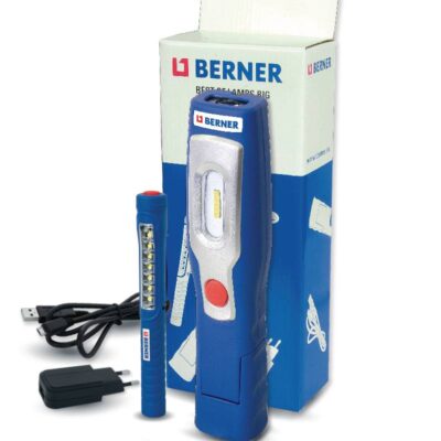 Berner 219085 set LED lampi: pen lampa 7+1 i Pocket Lux Bright