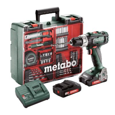Metabo BS 18 L SET aku bušilica-odvijač 18V, 2× 2,0 Ah, Mobile WorkShop