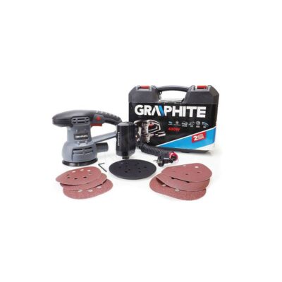Graphite 59G347 ekscentrična brusilica 430 W, ploča 125/150 mm