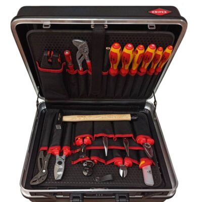 Knipex 00 21 30 SET garnitura alata za električare 1000 V, 27 dijelova, u koferu