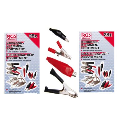 BGS 8138 set krokodil hvataljki, pocinčane, u kutiji