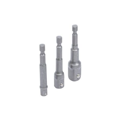 BGS 8204 set adaptera za bušilicu 1/4" na nasadne ključeve 1/4", 3/8", 1/2"