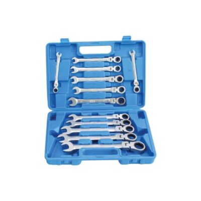 SATRA S-12FGW72 set račnih ključeva sa zglobom 8–22 mm, 12 komada
