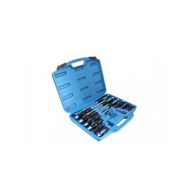 SATRA S-S12PC set udarnih odvijača, ravni i Phillips PH0–PH4, 12 dijelova
