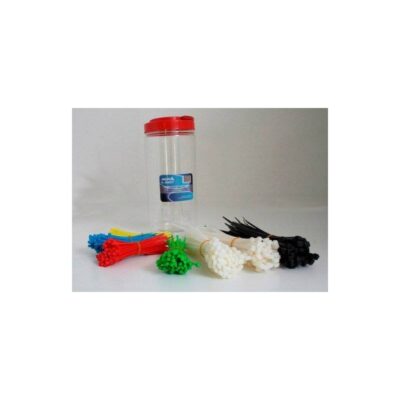 ASTA A-600CT set PVC kablovskih vezica u bojama, 600 kom