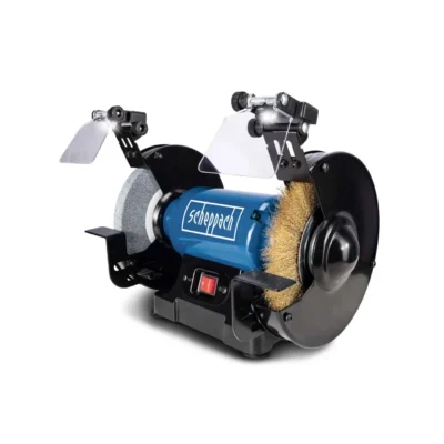 Scheppach SM150LB stolna brusilica 400 W, kamen 150 mm K36 i žičana četka
