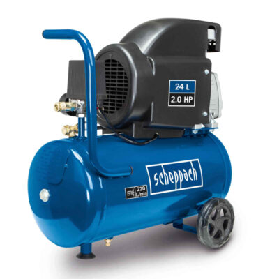 Scheppach HC26 uljni kompresor 24 l, 1500 W, 8 bar, s uljem u isporuci