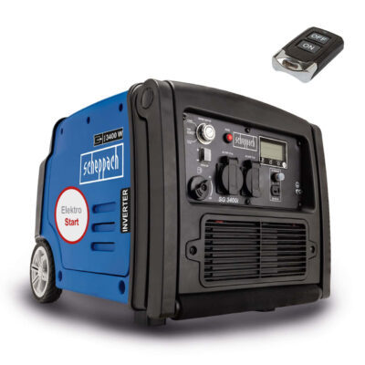 Scheppach SG3400i inverterski agregat 3400 W, benzinski, daljinski start