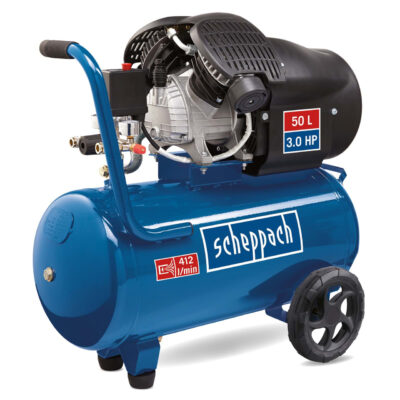 Scheppach HC52DC dvocilindrični kompresor 50 l, 2200 W, 412 l/min