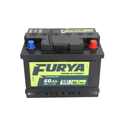 Furya 60Ah 450A D+ pokretački akumulator 12V, 242×175×175 mm