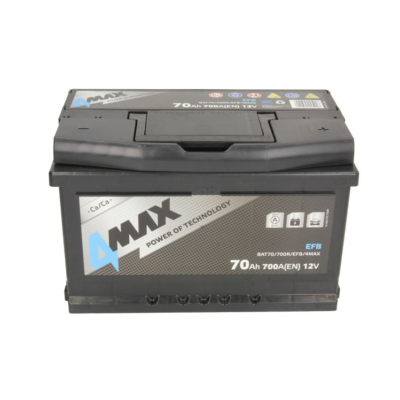 4MAX 70Ah 700A D+ EFB start-stop akumulator 12 V