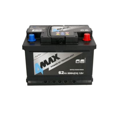 4MAX 62Ah 550A D+ pokretački akumulator 12 V