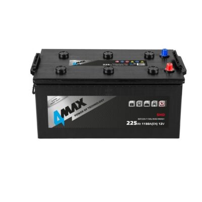 4MAX SHD 225Ah 1150A L+ pokretački akumulator za teretna vozila