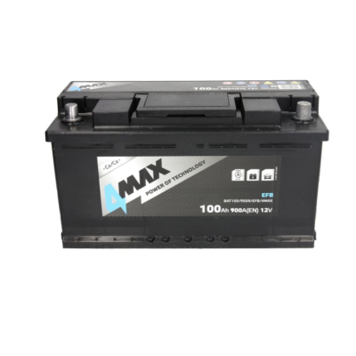 4MAX 100Ah 900A EFB start-stop akumulator 12 V