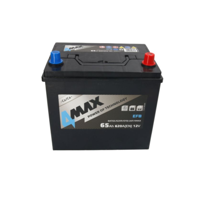 4MAX 65Ah 630A D+ EFB start-stop akumulator 12 V