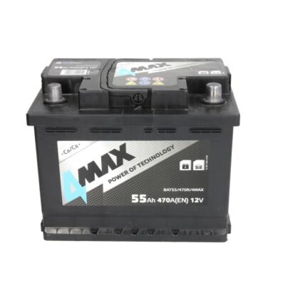 4MAX 55Ah 470A D+ pokretački akumulator 12 V