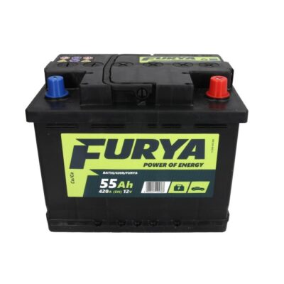 Furya 55Ah 420A D+ pokretački akumulator 12V