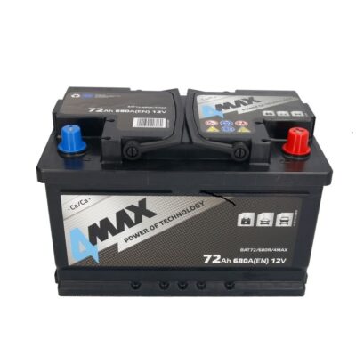 4MAX 72Ah 680A D+ pokretački akumulator 12 V