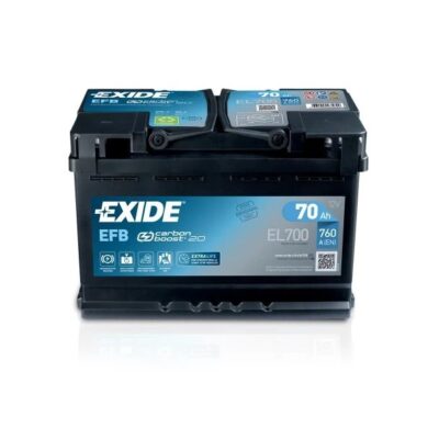 Exide 70Ah 760A D+ EFB start-stop akumulator 12 V