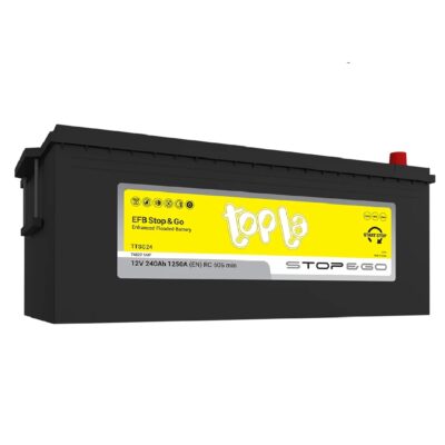 Topla 240Ah EFB akumulator 12 V, struja hladnog starta 1250/2250 A