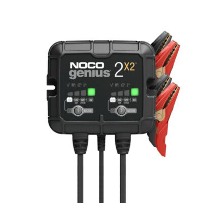 NOCO GENIUS2X2 dvostruki punjač akumulatora 6 V / 12 V, 2 × 2 A