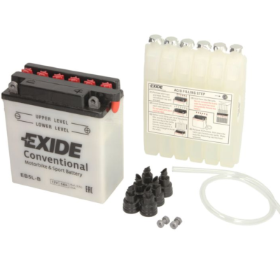 Exide YB5L 12V 5Ah 65A D+ pokretački akumulator za motocikl