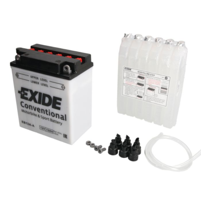 Exide YB12A 12V 12Ah 165A D+ pokretački akumulator za motocikl