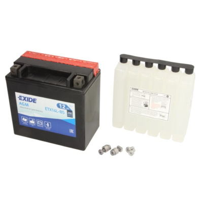 Exide YTX14L 12V 12Ah 200A D+ AGM akumulator za motocikl