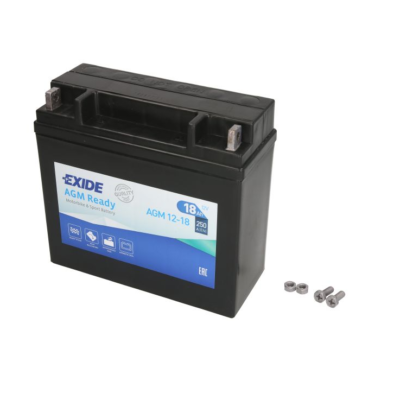 Exide 12V 18Ah 250A D+ AGM akumulator za motocikl