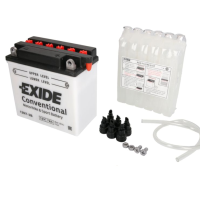 Exide 12N7 12V 7Ah 75A D+ akumulator za motocikl