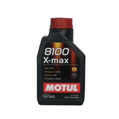 MOTUL 8100 X-max 0W40 sintetičko motorno ulje, 1 l