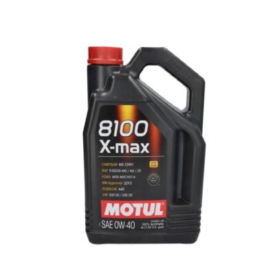 MOTUL 8100 X-max 0W40 sintetičko motorno ulje, 4 l