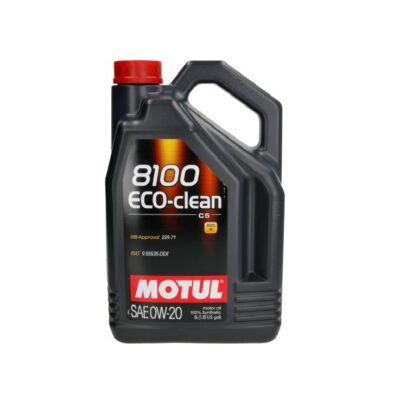 MOTUL 8100 Eco-clean 0W20 sintetičko motorno ulje, 5 l