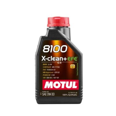 MOTUL 8100 X-clean+ EFE 0W30 sintetičko motorno ulje, 1 l
