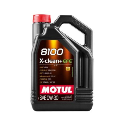 MOTUL 8100 X-clean+ EFE 0W30 sintetičko motorno ulje, 5 l