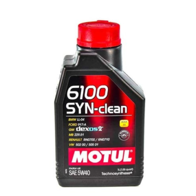 MOTUL 6100 Syn-clean 5W40 polusintetičko motorno ulje, 1 l