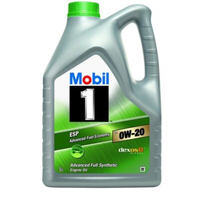 Mobil ESP X2 0W20 sintetičko motorno ulje, 5 l