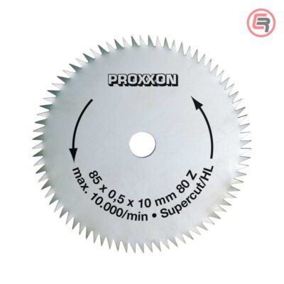 Proxxon 28731 list kružne pile Super Cut 85 x 1,2 x 10 mm, 80 zuba, za FET