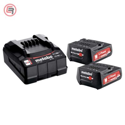 Metabo 685300000 basic set 2 baterije 12 V 2,0 Ah Li-Ion i punjač SC 36