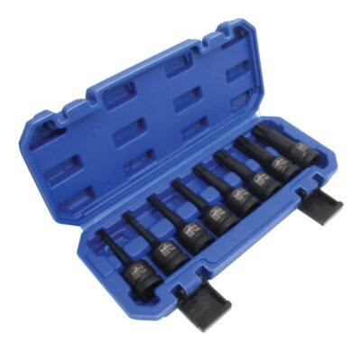 SATRA S-1MTORX8 set udarnih Torx nasadnih ključeva 1/2" T30–T80, 8 dijelova