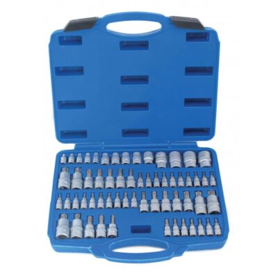 SATRA S-ST60B set Torx i E-Torx nasadnih ključeva 1/4", 3/8" i 1/2"