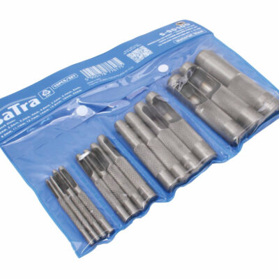 SATRA S-90100 set probijača za gumu i kožu 2–22 mm (lohajz)