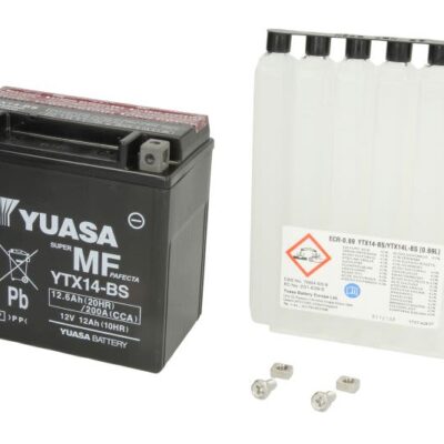 Yuasa YTX14-BS YUASA akumulator 13 Ah 210 A L+ za Aprilia E