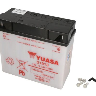 Yuasa 51913 YUASA akumulator 19 Ah 100 A D+ za BMW K, R