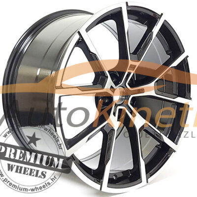 Alu felge 8x18 5x120 ET35, otvor 72,56 mm za BMW, 2 komada, prednje